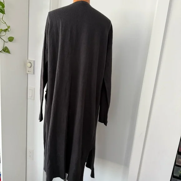 Lululemon Lunar Lengths Wrap Sweater Graphite Grey - Picture 5 of 12